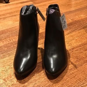 Black Booties NWT